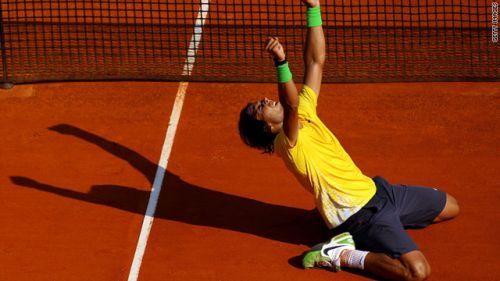 Rafa Nadal won the 7th Monte Carlo Masters title against Ferrer