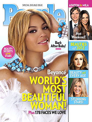 Beyonce gets the title of People Magazine\'s Most Beautiful Woman 2012