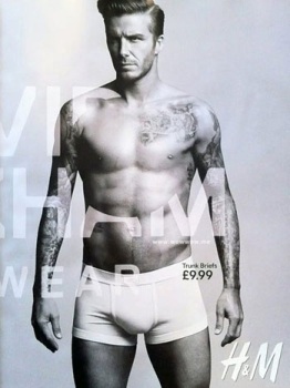 David Beckham on David Beckham Shows Muscles For H M Underwear Collection Biography
