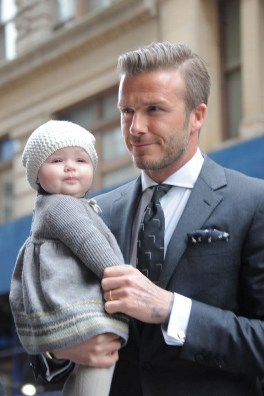 David Beckham took his daughter Harper Seven at Victoria\'s NY Fashion Week Show biography