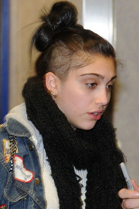 Madonna\'s daughter Lourdes debuts new hairstyle Skrillex lookalike