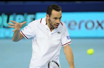 Argetine Juan Martin Del Potro wins over Michael Llodra at Open 13, Marseille