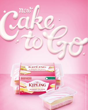 Cake-to-go: new ad campaign from Mr. Kipling gives 500 cakes a day