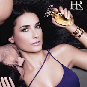 Demi Moore heavily photoshopped for Helena Rubenstein\'s 2012 Ads biography