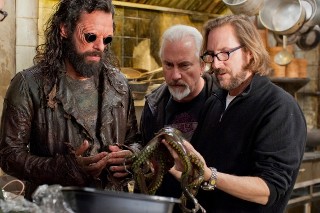 Columbia Pictures revealed aliens picture from Men in Black 3 set biography Columbia Pictures revealed aliens picture from Men in Black 3 set biography